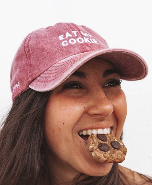 Eat My Cookie Cap - Pink